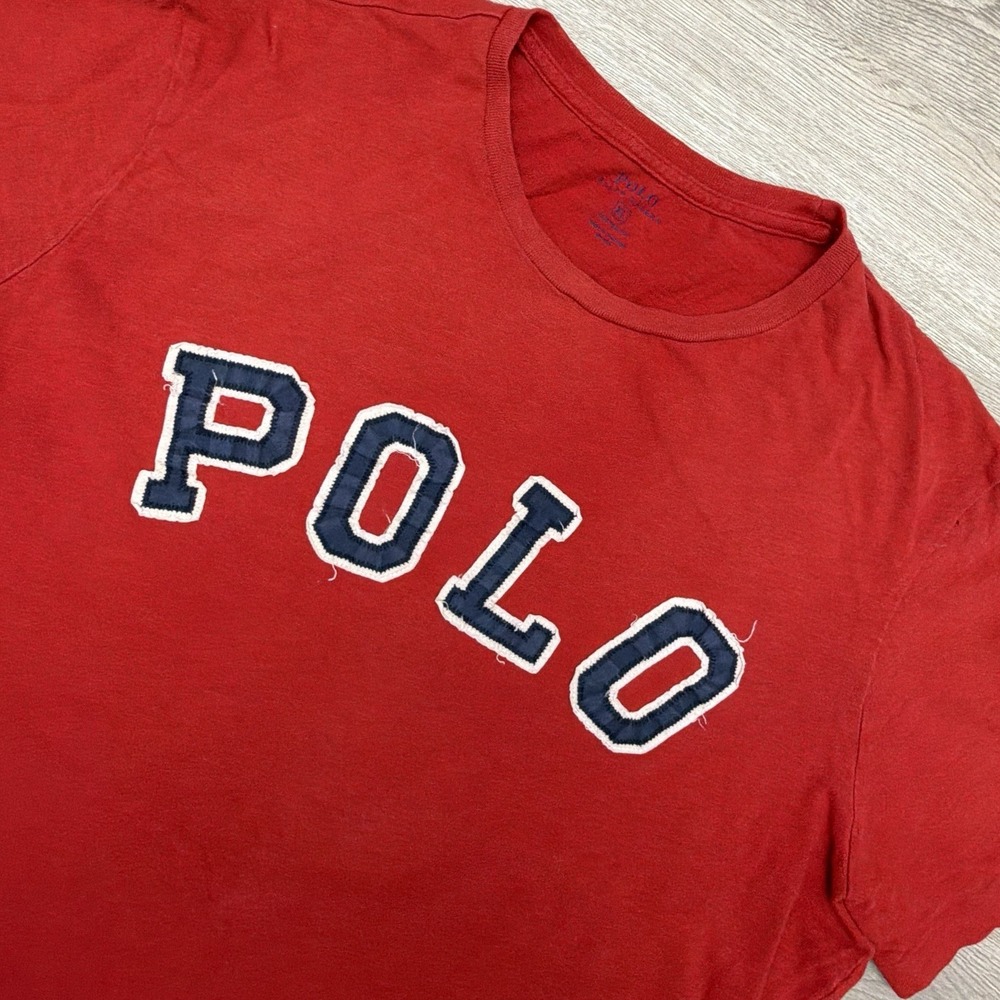 Mens T Shirt Polo Ralph Lauren Size XL Big Logo